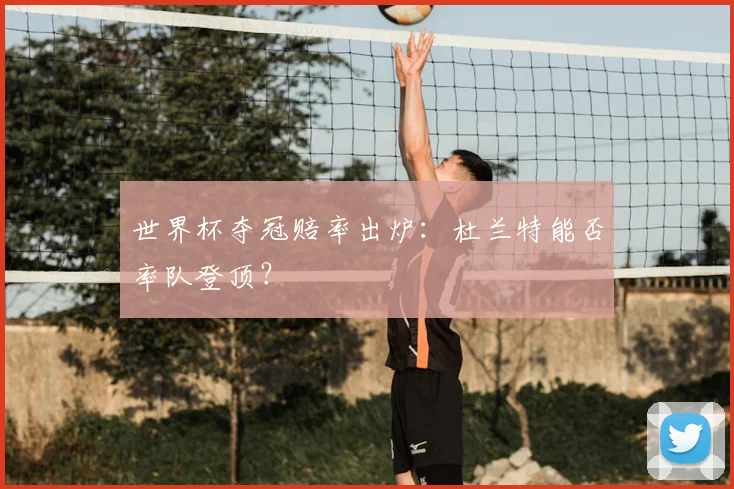 世界杯夺冠赔率出炉：杜兰特能否率队登顶？